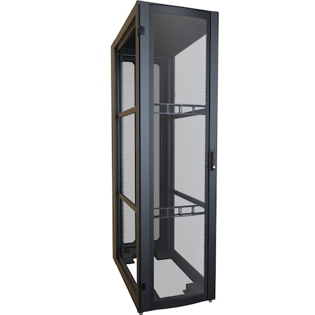 Hammond 45U 24W 42D BLK DATA CABINET H12445U42BK